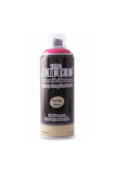 Artdeco Akrilik Sprey Boya 400 ml Fuşya Y-400-325 ürün görseli 1