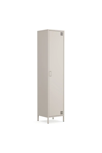 Furni24 Pera Metal Elbise Dolabı, Soyunma Dolabı, Tek Kapılı, 41,50 x 40 x 189,50 cm ürün görseli 1