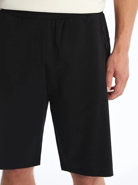 XSIDE ACTIVE Siyah Slim Fit Erkek Spor Şort - Resim 3