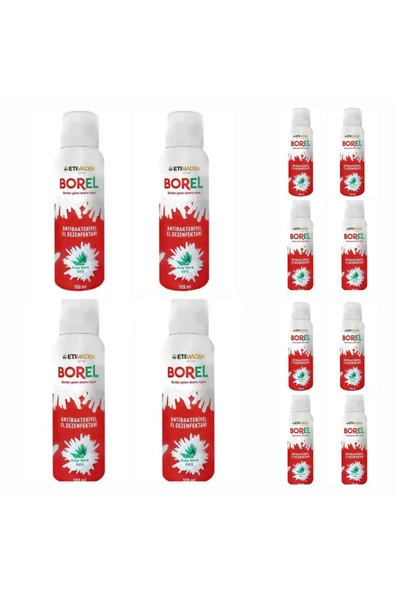 BOREL EL DEZENFEKTANI 100 ML SPREY FORM 12 ADET. ürün görseli 1