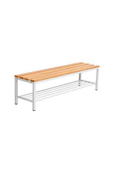 Furni24 Soyunma Odaları Için Bank, Ayakkabılıklı Bank Gxyxd: 150x42x40 Cm, Spor Bankı ürün görseli 1