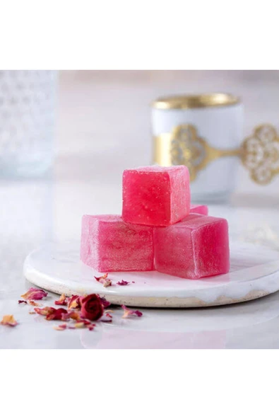 5kg Gül Aromalı Lokum Mevlid Lokumu Bayram Lokumu ürün görseli 1