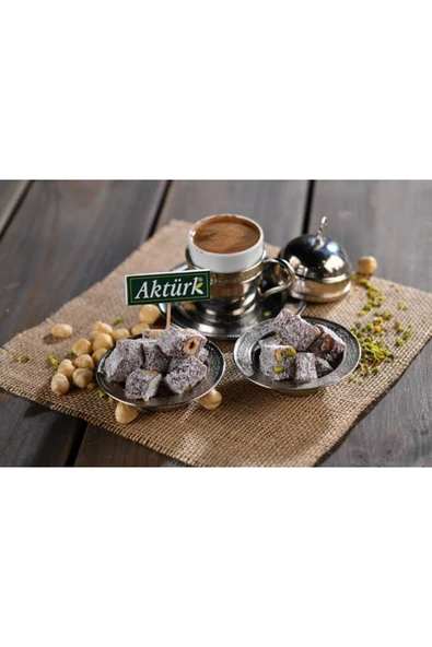 Fındıklı Çifte Kavrulmuş Hindistan Cevizli Hediyelik Lokum 300 gr Hediyelik - Turkish Delight ürün görseli 1