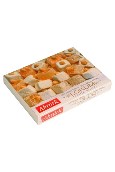 Lokum Sade Ve Beyaz Fındıklı 750 Gr ürün görseli 1