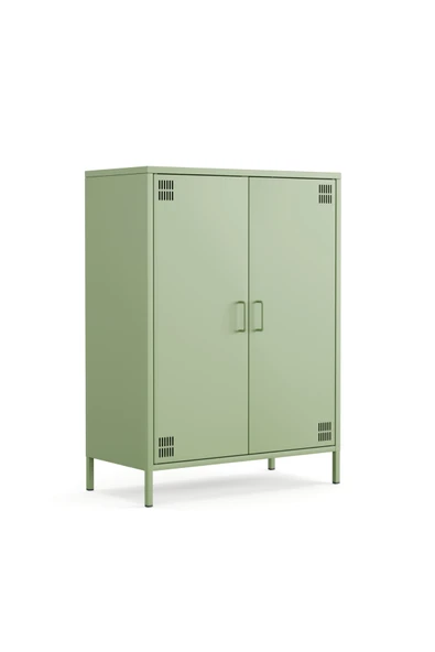 Furni24 Pera Metal Dolap 2 Kapılı 80,50 x 40 x 109,50 cm - 9 Renk Seçeneği Bulunmaktadır ürün görseli 1