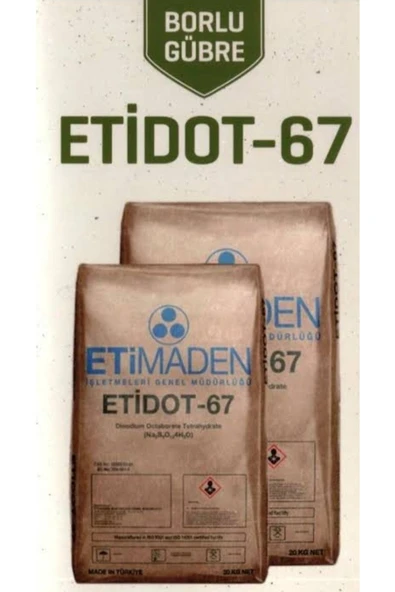 Etidot-67 Borlu Gübre 20 Kg. - Resim 2