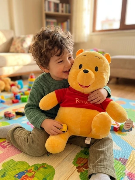 Winnie The Pooh Peluş Ayıcık 55 CM Yumuşacık Dev Boy Sevimli Uyku Arkadaşı ürün görseli 1