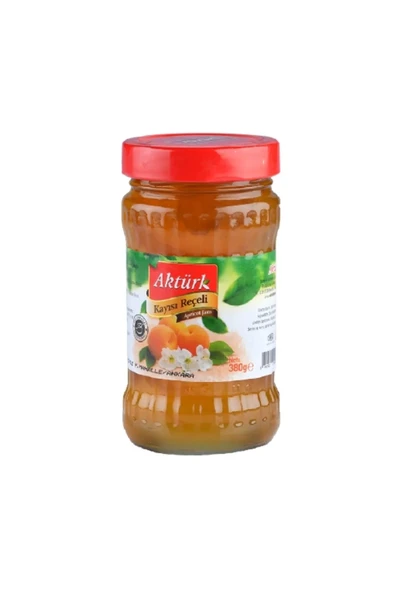 2'li Aktürk Kayısı Reçeli 380 Gr. ürün görseli 1