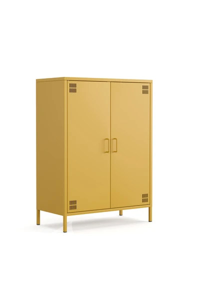 Furni24 Pera Metal Dolap 2 Kapılı 80,50 x 40 x 109,50 cm - 11 Renk Seçeneği Bulunmaktadır ürün görseli 1