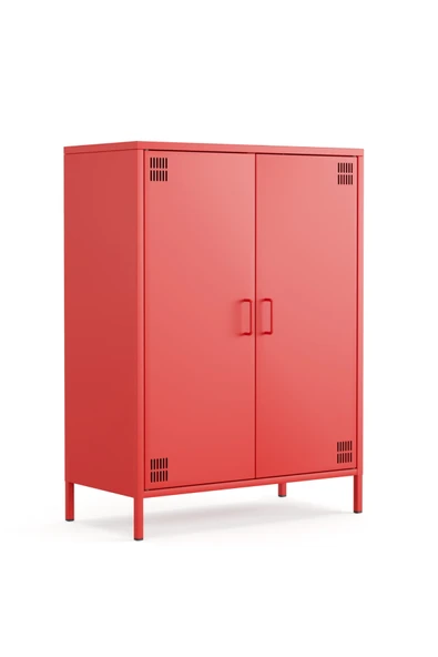 Furni24 Pera Metal Dolap 2 Kapılı 80,50 x 40 x 109,50 cm - 9 Renk Seçeneği Bulunmaktadır ürün görseli 1