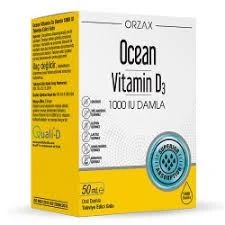 Orzax Ocean Vitamin D3 1000 IU Sprey 20ml ürün görseli 1