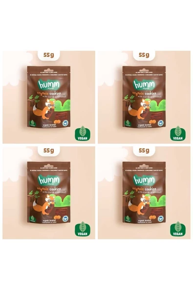 keçi boynuzlu ve Fındıklı kurabiye 55 g*4 adet ürün görseli 1