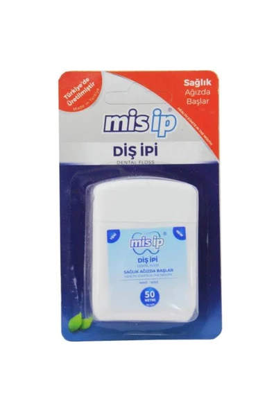 Misip Kürdanlı Diş İpi 50 Li 5 ADET ürün görseli 1