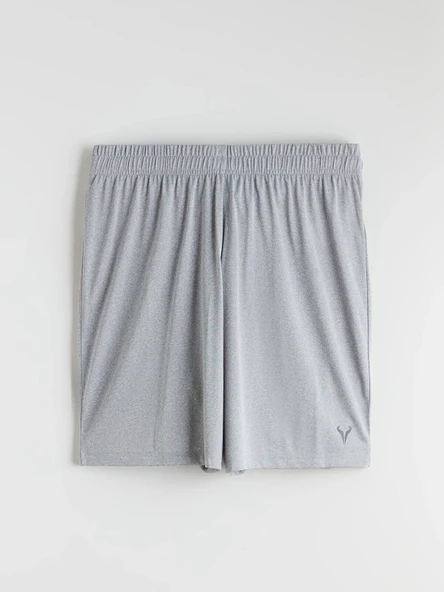 XSIDE ACTIVE Gri Rahat Kalıp Erkek Spor Şort - Resim 5