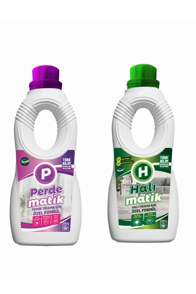 Süper 2'li Süper Perde Matik 1500ml ve Süper Halı Matik 1200 ml 2'si Bir arada ürün görseli 1