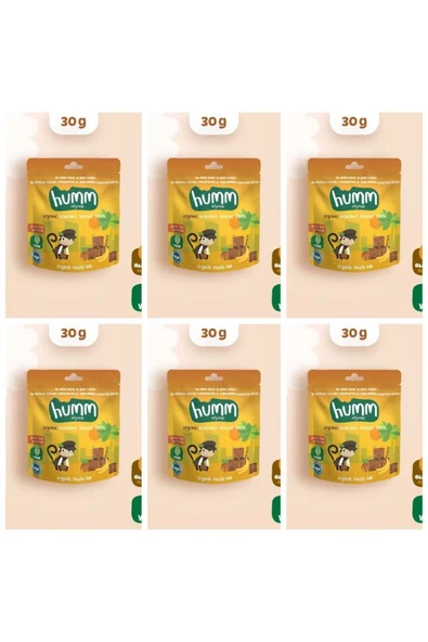 Organik Glutensiz Vegan Muzlu Kek - 30g * 6 adet ürün görseli 1