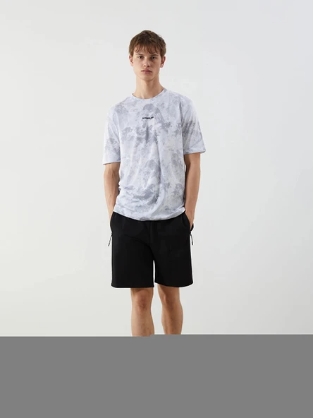 XSIDE ACTIVE Siyah Slim Fit Erkek Spor Şort ürün görseli 1