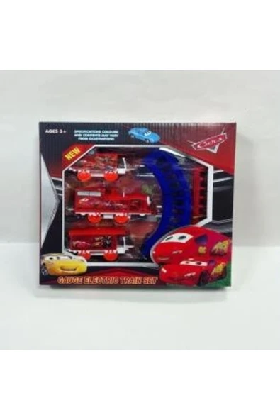 CARS TREN SETİ İLE HIZLI TREN MACERASI ürün görseli 1