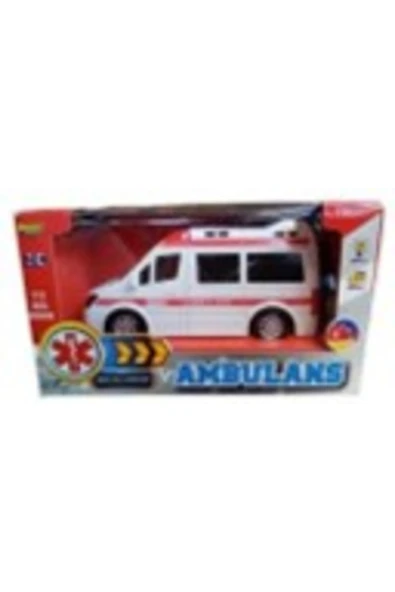 Sesli Işıklı Oyuncak Ambulans ürün görseli 1