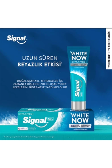 Signal Diş Macunu White Now Extra Fresh 75 MI ürün görseli 1