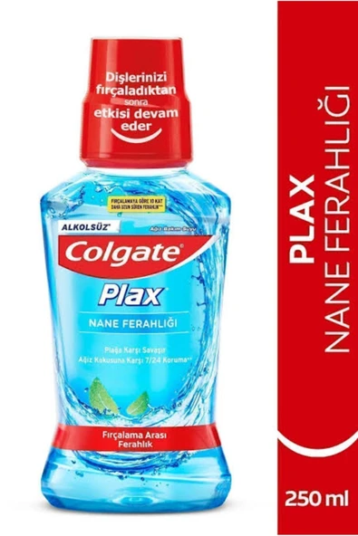 Colgate Plax Çok Nane Ferahlığı Mavi 250 MI ürün görseli 1