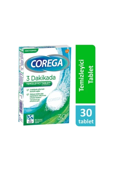 Diş Protezi Temizleyici 30 Tablet ( 1 ADET ) ürün görseli 1