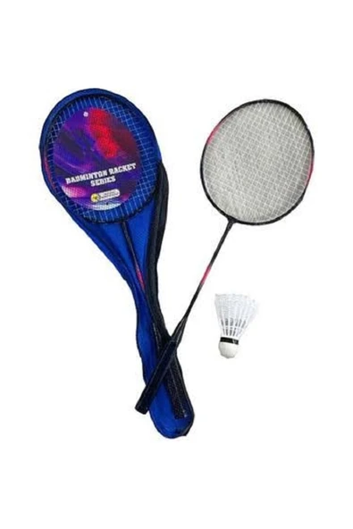 Badminton Raketi Çiftli , Bir Tane Badminton Topu Ve Badminton Çantası ürün görseli 1