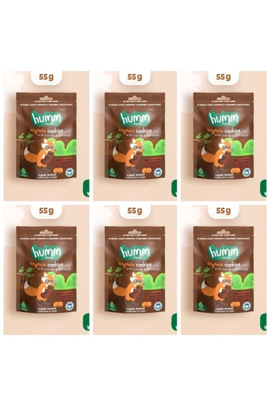keçi boynuzlu ve Fındıklı kurabiye 55 g*6 adet ürün görseli 1