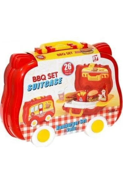 HAMBURGER SET  ÇANTAM EĞLENCELİ VE ÖĞRETİCİ SET ürün görseli 1