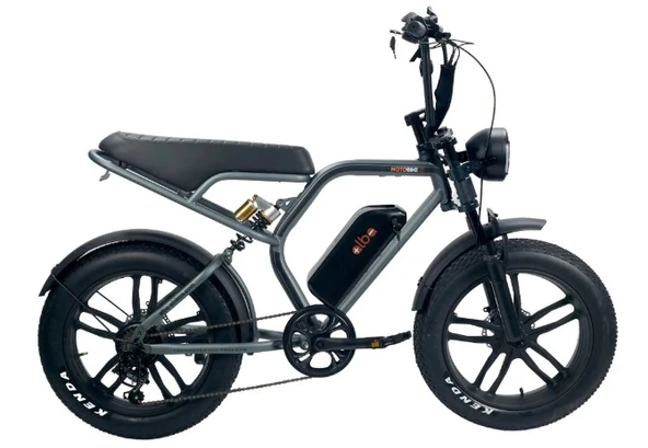 Alba Motobike X1 Gri  ( ZIRHLI LASTİK ) ürün görseli 1