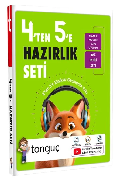 4'ten 5'e Hazırlık Seti - Tonguç Yayınları ürün görseli 1