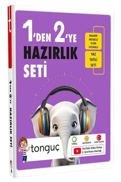 1'den 2'ye Hazırlık Seti - Tonguç Yayınları ürün görseli 1
