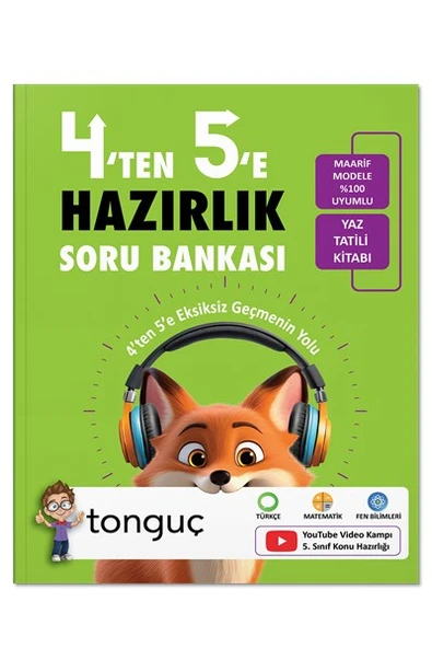 4'ten 5'e Hazırlık Kitabı - Tonguç Yayınları ürün görseli 1