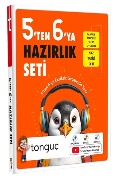 5'ten 6'ya Hazırlık Seti - Tonguç Yayınları ürün görseli 1