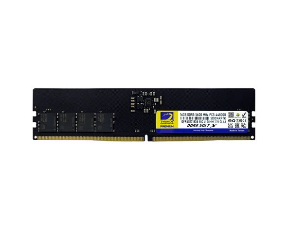 TWINMOS 16GB DDR5 5600MHZ PC RAM VALUE TMD516GB5600U46WO ürün görseli 1