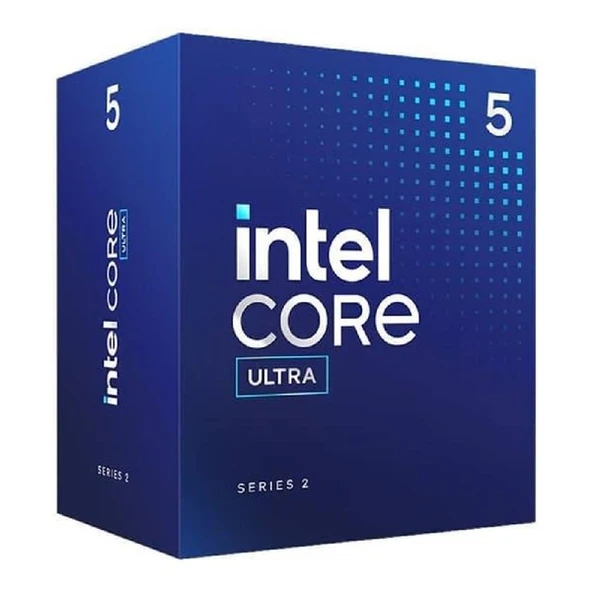 INTEL ULTRA 5 225 22MB 10çekirdekli O/B VGA 1851p 65w Kutulu+Fanlı ürün görseli 1
