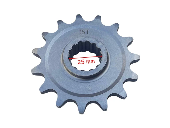 Honda Nx 500 Ön Dişli 520-15T İç 25 Mm 13 Tırnaklı Öm ürün görseli 1