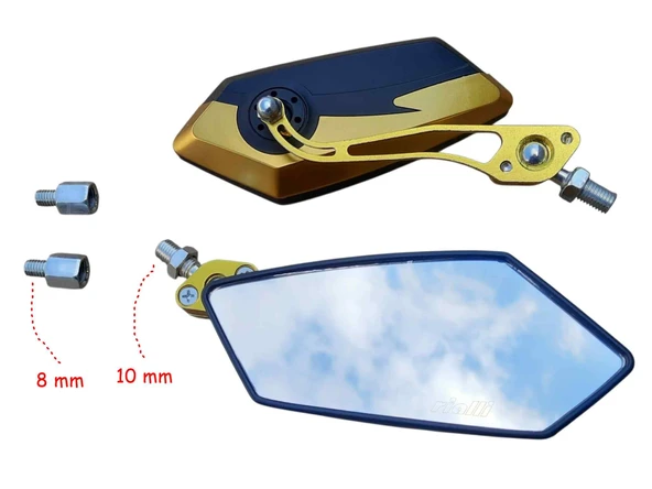 Ayna Beşgen Modifiye Gold 8-10 Mm ürün görseli 1