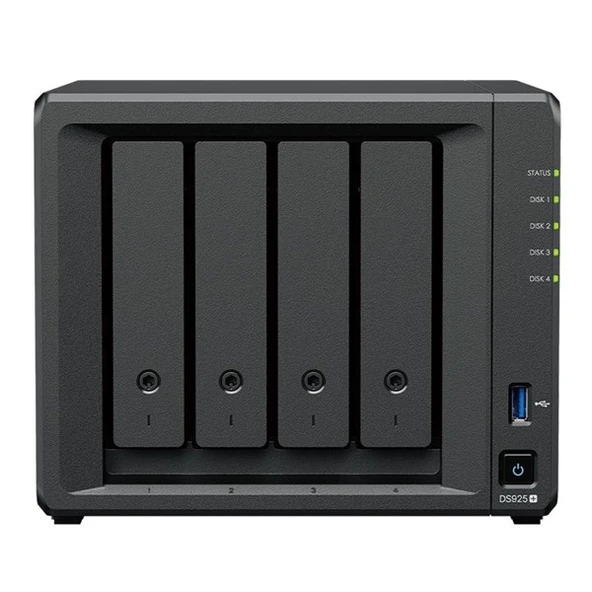 SYNOLOGY 4diskli Ryzen V1500B-8GB RAM-2-2.5GbE Nas Server DS925 PLUS (51848) ürün görseli 1