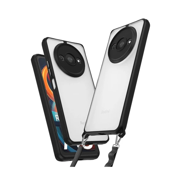 Xiaomi Redmi A3 4g Kılıf Penta Silikon Kılıf - Siyah ürün görseli 1