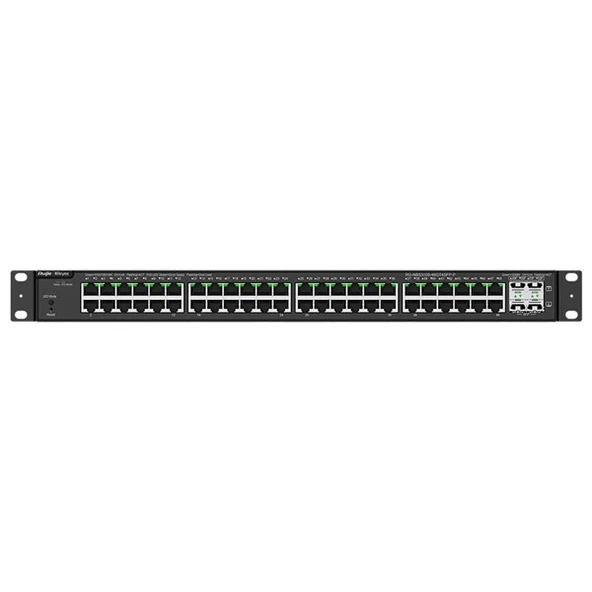 RUIJIE 48port PoE 370w 4-SFP Gigabit Yönetilebilir Switch REYEE RG-NBS3100-48GT4SFP-P ürün görseli 1