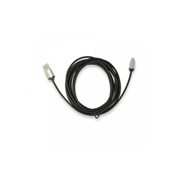 Usb To Lightning 3m Kablo - Siyah ürün görseli 1
