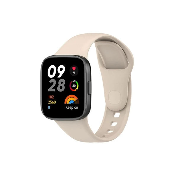 Xiaomi Redmi Watch 3 Klasik Kordon (saat Değildir) - Bej ürün görseli 1