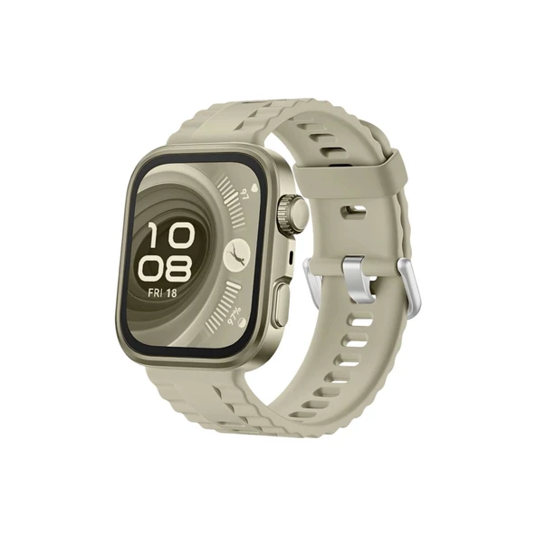 Huawei Fit 4 Nova Silikon Kordon (saat Değildir) - Gri ürün görseli 1