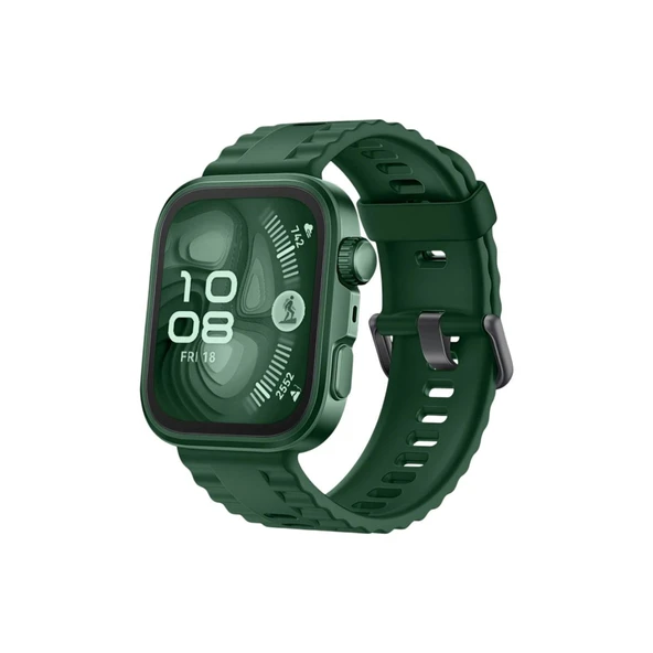 Huawei Fit 4 Nova Silikon Kordon (saat Değildir) - Koyu Yeşil ürün görseli 1