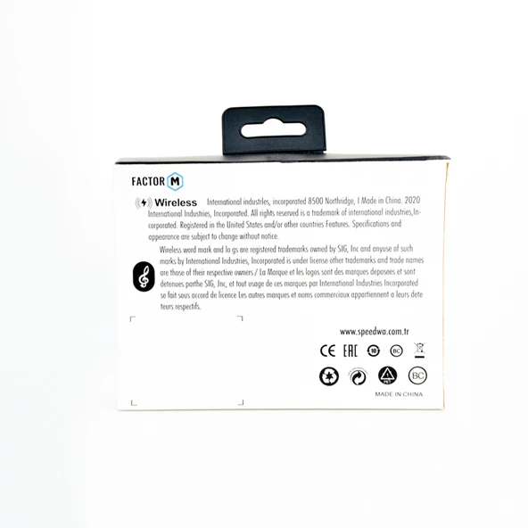 Factor M BTS01 Taşınabilir Bluetooth Hoparlör Mavi - Resim 9