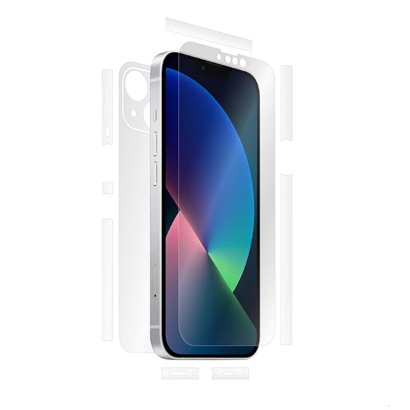 İphone 8 Plus Ön-Arka 360 Fullbody Darbe Emici Kaplama ve Hd Ekran Koruyucu ürün görseli 1