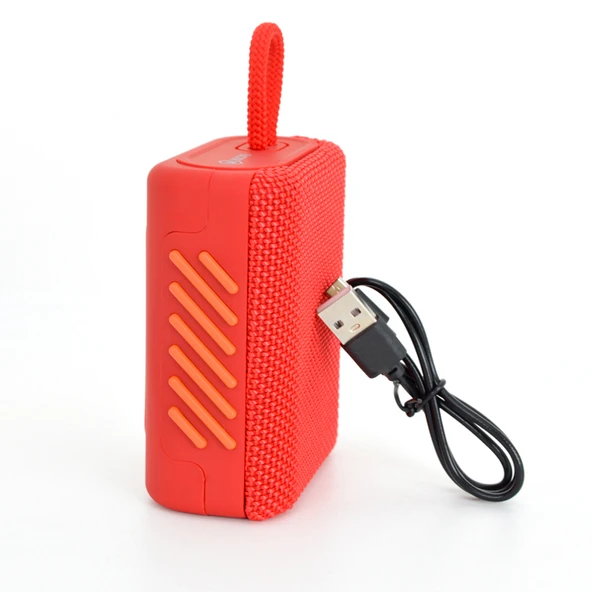 Factor M BTS01 Taşınabilir Bluetooth Hoparlör Kırmızı - Resim 2