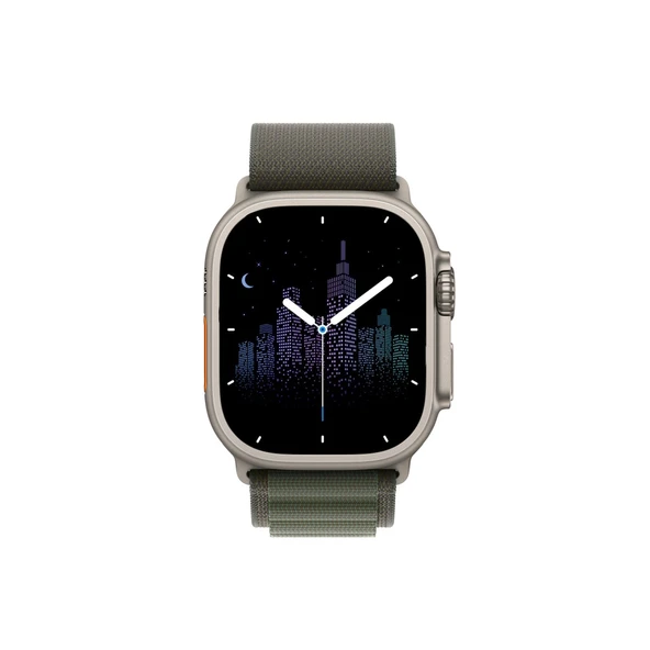Winex Watch 8 Pro Max Amoled Ekran Android İos Uyumlu Akıllı Saat Yeşil ürün görseli 1
