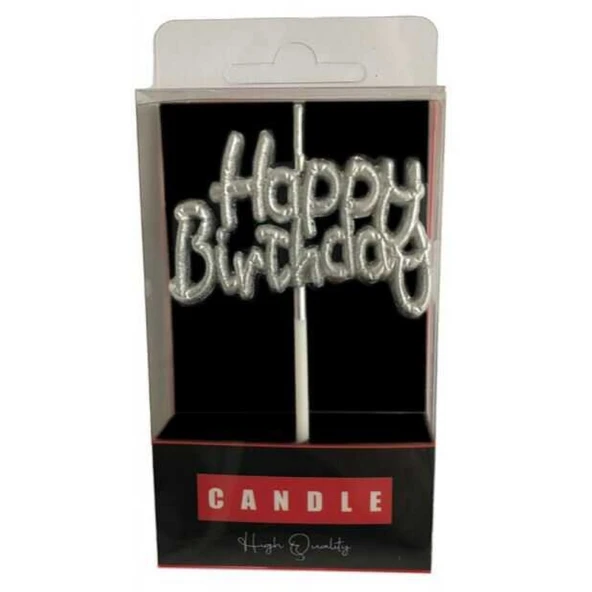 Mum Happy Bırthday Gümüş ürün görseli 1
